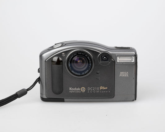 Appareil photo numérique Kodak DC210 Plus avec capteur CCD mégapixel avec carte CF 256 Mo (utilise des piles AA)