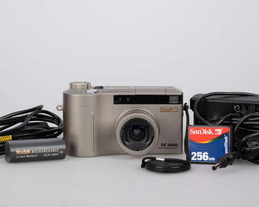 Kodak DC4800 3.1 megapixel CCD digicam w/ 256 MB CF card + battery + charger