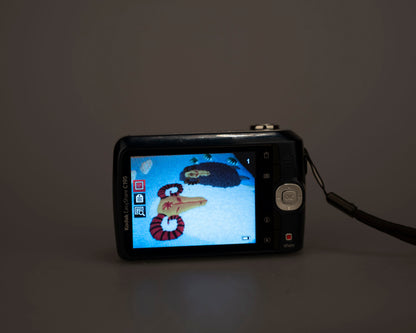 Appareil photo numérique Kodak Easyshare C195 avec capteur CCD 14 MP (utilise des piles AA et des cartes mémoire SD)