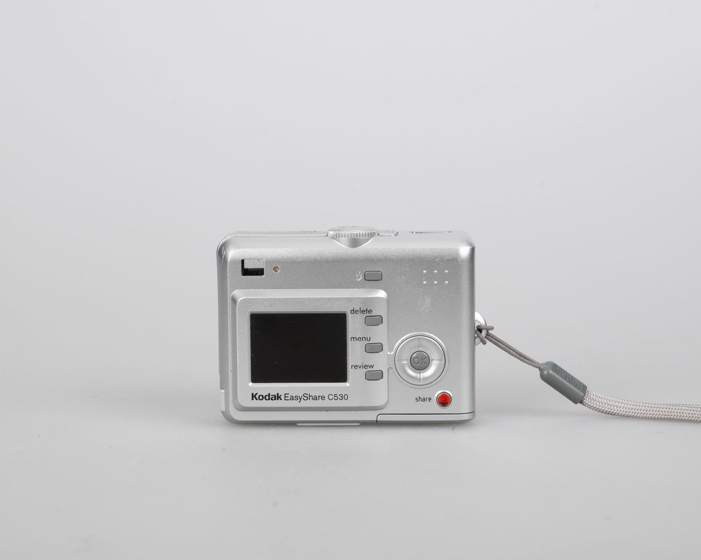 Kodak EasyShare C530 5 megapixel CCD sensor digicam w/ 256 MB SD card (uses AA batteries)