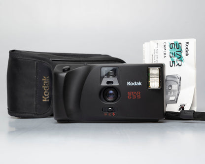 Kodak Star 635 35mm camera w/ case + manual (serial 50612978)