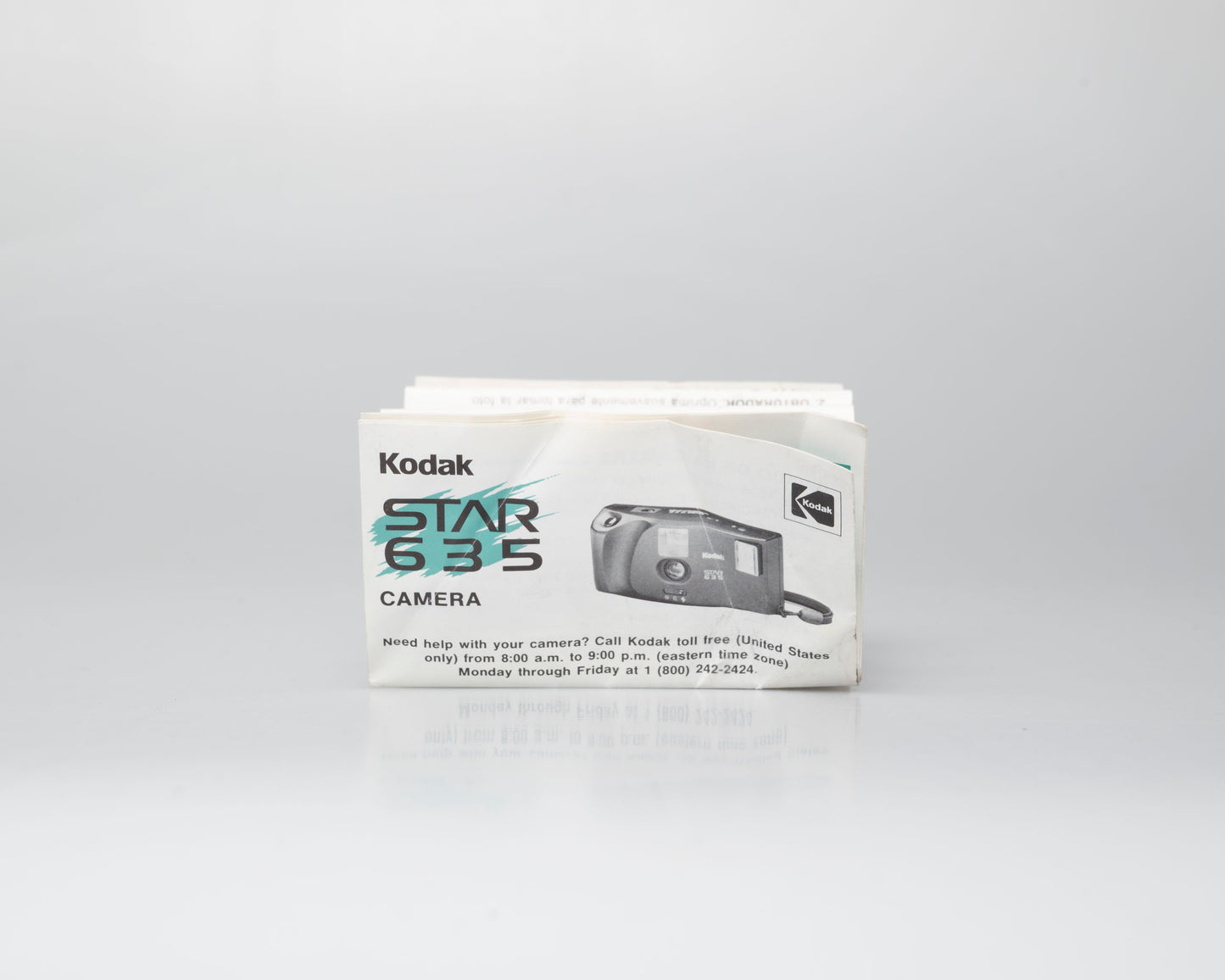 Kodak Star 635 35mm camera w/ case + manual (serial 50612978)