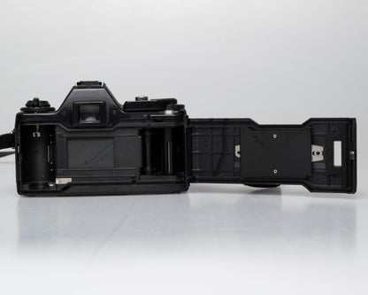 Konica TC-X 35mm film SLR w/ Hexanon AR 50mm f1.8 lens + manual (serial 268882)