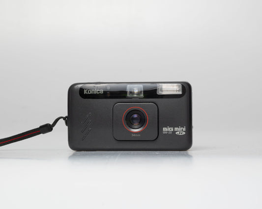 Konica Big Mini Jr BM-20 35mm point-and-shoot camera w/ case (serial A984571) | film🎞tested
