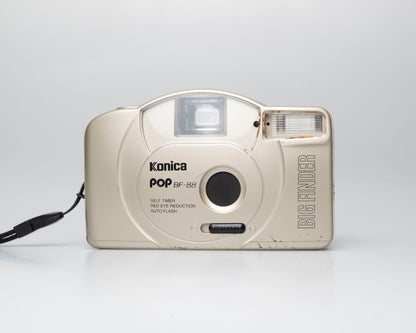 Konica Pop BF-88 appareil photo compact 35mm (numéro de série BI013202)