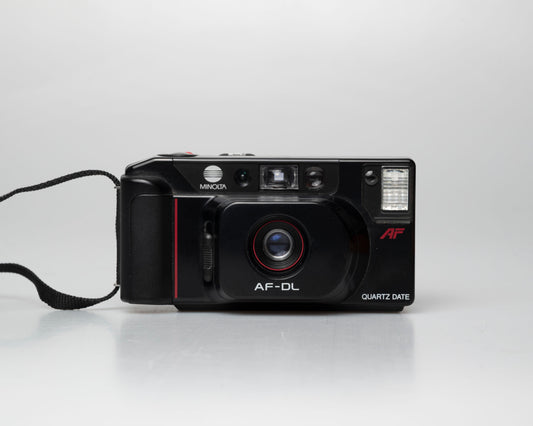 Minolta AF-DL dual lens 35mm camera (serial 37211568)