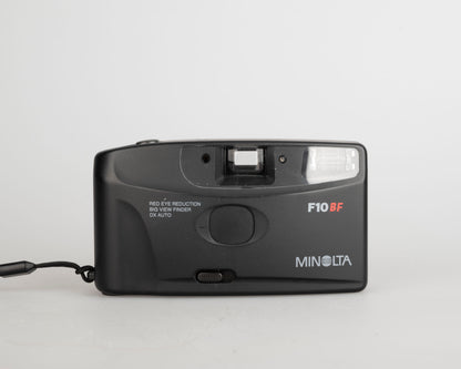 Appareil photo argentique Minolta F10BF 35 mm avec étui (série 39620055)