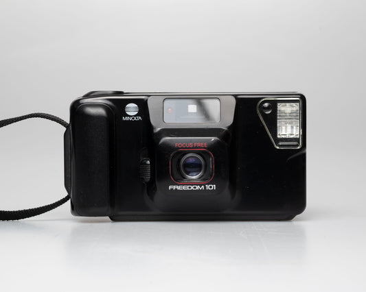 Minolta Freedom 101 compact 35mm film camera (serial 93203369)