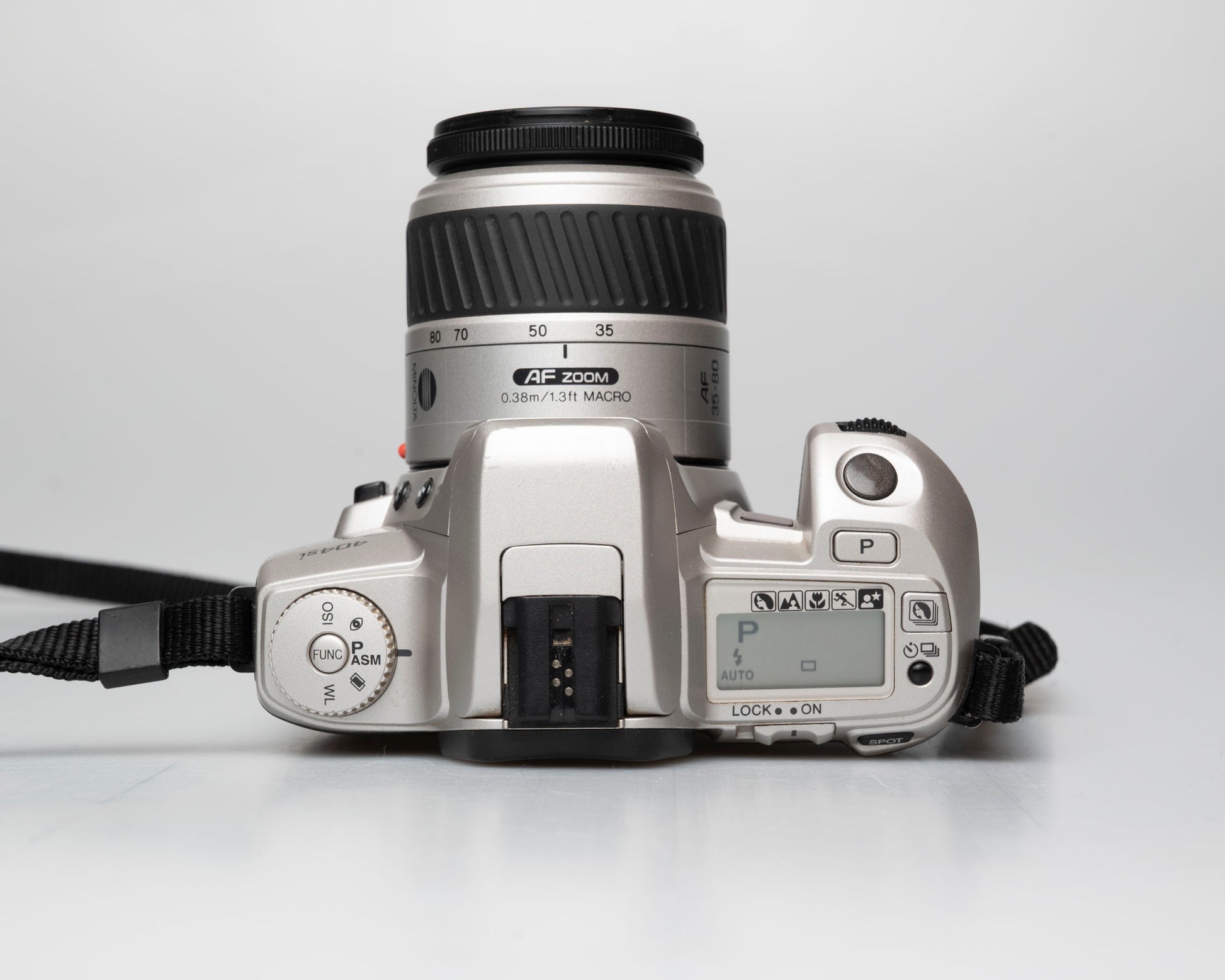 Minolta Dynax 404si top