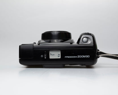 Minolta Freedom Zoom 90 35mm film camera (serial 12232632)