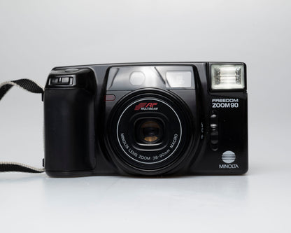 Minolta Freedom Zoom 90 35mm film camera (serial 12232632)