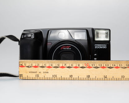 Minolta Freedom Zoom 90 35mm film camera (serial 12232632)