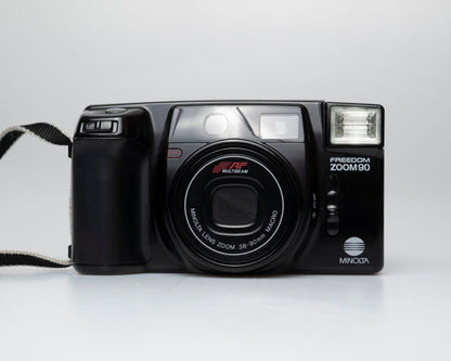 Minolta Freedom Zoom 90 35mm film camera (serial 12232632)