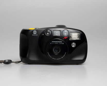 Appareil photo 35 mm Minolta Freedom Action Zoom avec étui (numéro de série 9840558)
