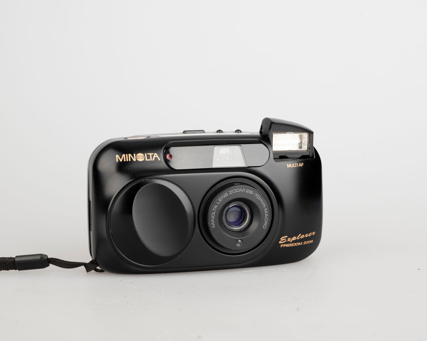 Minolta Freedom Zoom Explorer 35mm camera w/ case (serial 36820695)
