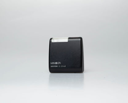 Minolta Dynax 3000i 35mm SLR w/ Minolta AF 50mm f1.7 lens + Program D 314i flash (serial 62301669))