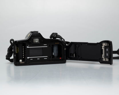 Minolta Dynax 3000i 35mm SLR w/ Minolta AF 50mm f1.7 lens + Program D 314i flash (serial 62301669))