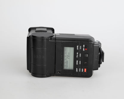 Minolta Maxxum 7000 35mm film SLR w/ 50mm f1.7 lens + 4000AF flash + Program Data Back 70 (serial 18038659)