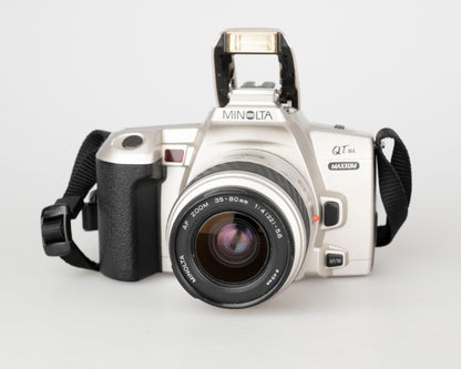 Minolta Maxxum QTsi 35mm film SLR w/ 35-80mm lens (serial 99919519)