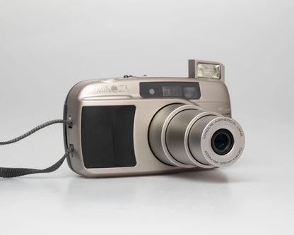 Appareil photo Minolta Riva Zoom 125 EX Date 35mm avec étui et manuel (numéro de série 95904275)