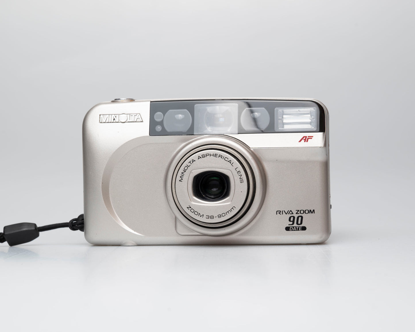 Minolta Riva Zoom 90 Date 35mm camera (serial 36914713)