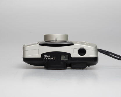 Canon Prima Zoom Shot 35mm film camera w/ case (serial 4615096)