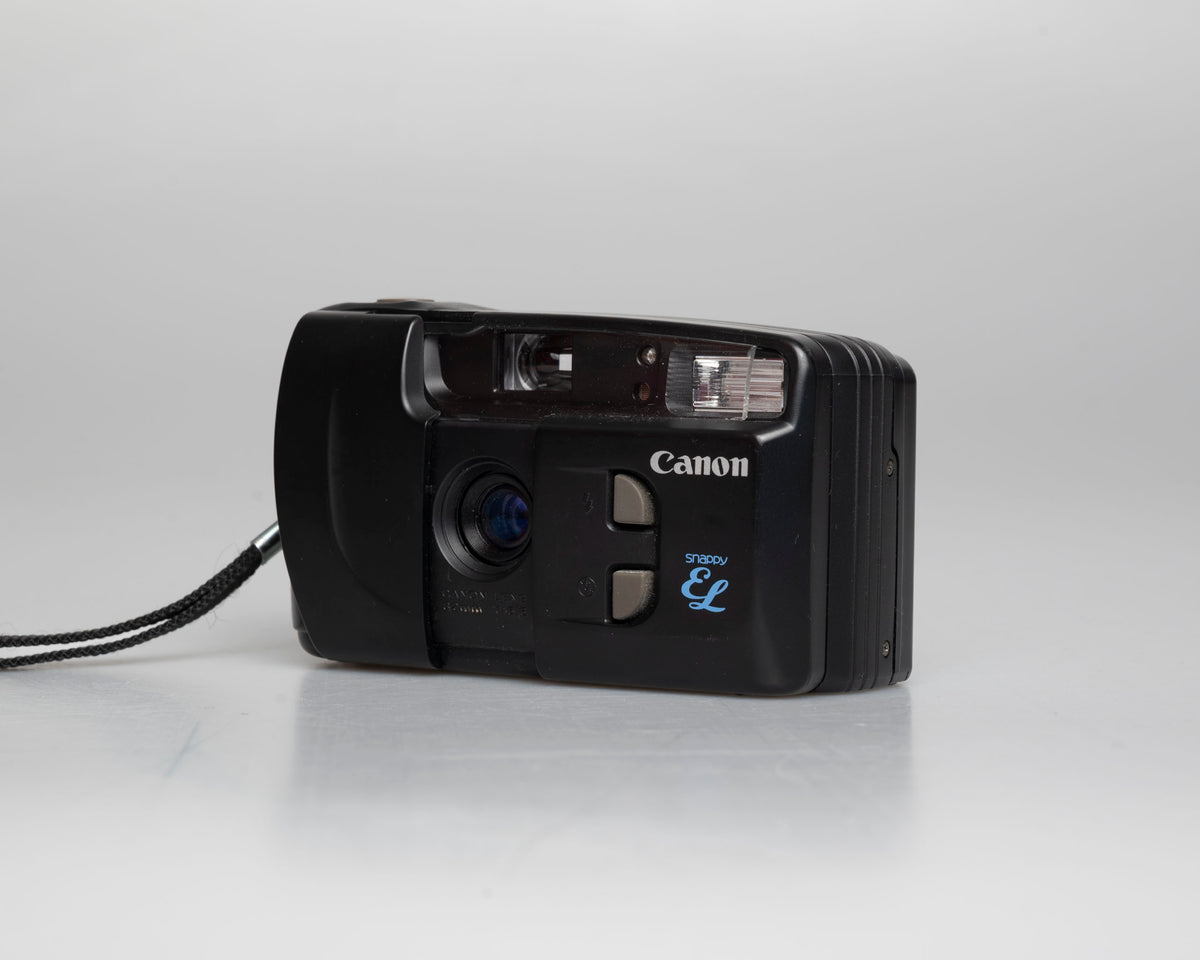 Canon New Snappy EL 35mm camera w/ case (serial 9150172)