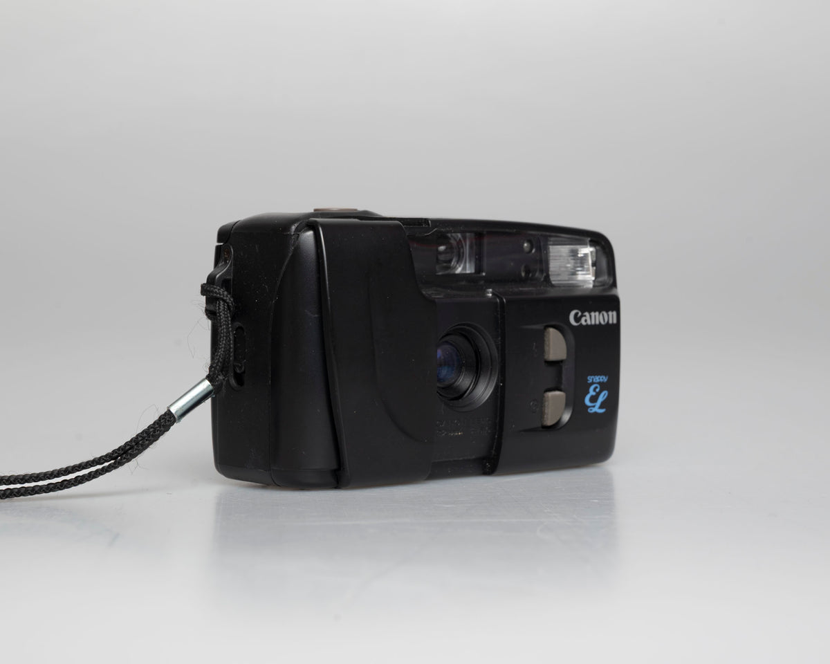 Canon New Snappy EL 35mm camera w/ case (serial 9150172)