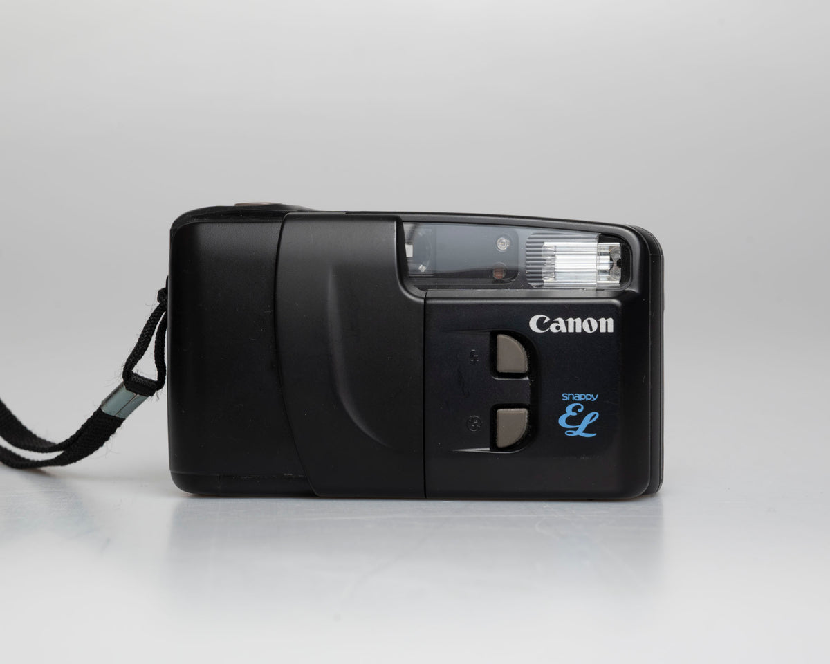 Canon New Snappy EL 35mm camera w/ case (serial 9150172)