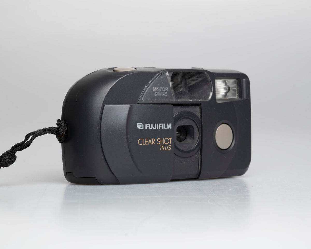 Fujifilm Clear Shot Plus 35mm film camera (w/ black strap)