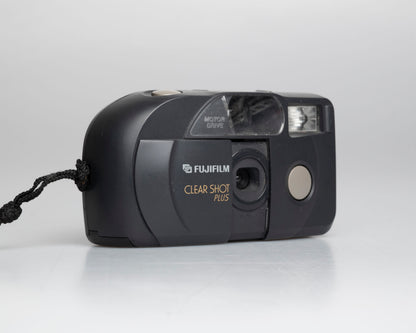 Fujifilm Clear Shot Plus 35mm film camera (w/ black strap)
