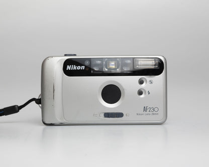 Nikon AF230 35mm film camera w/ case (serial 4142055)