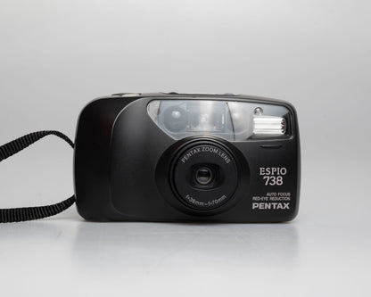 Pentax Espio 738 35mm camera (serial 1863446)