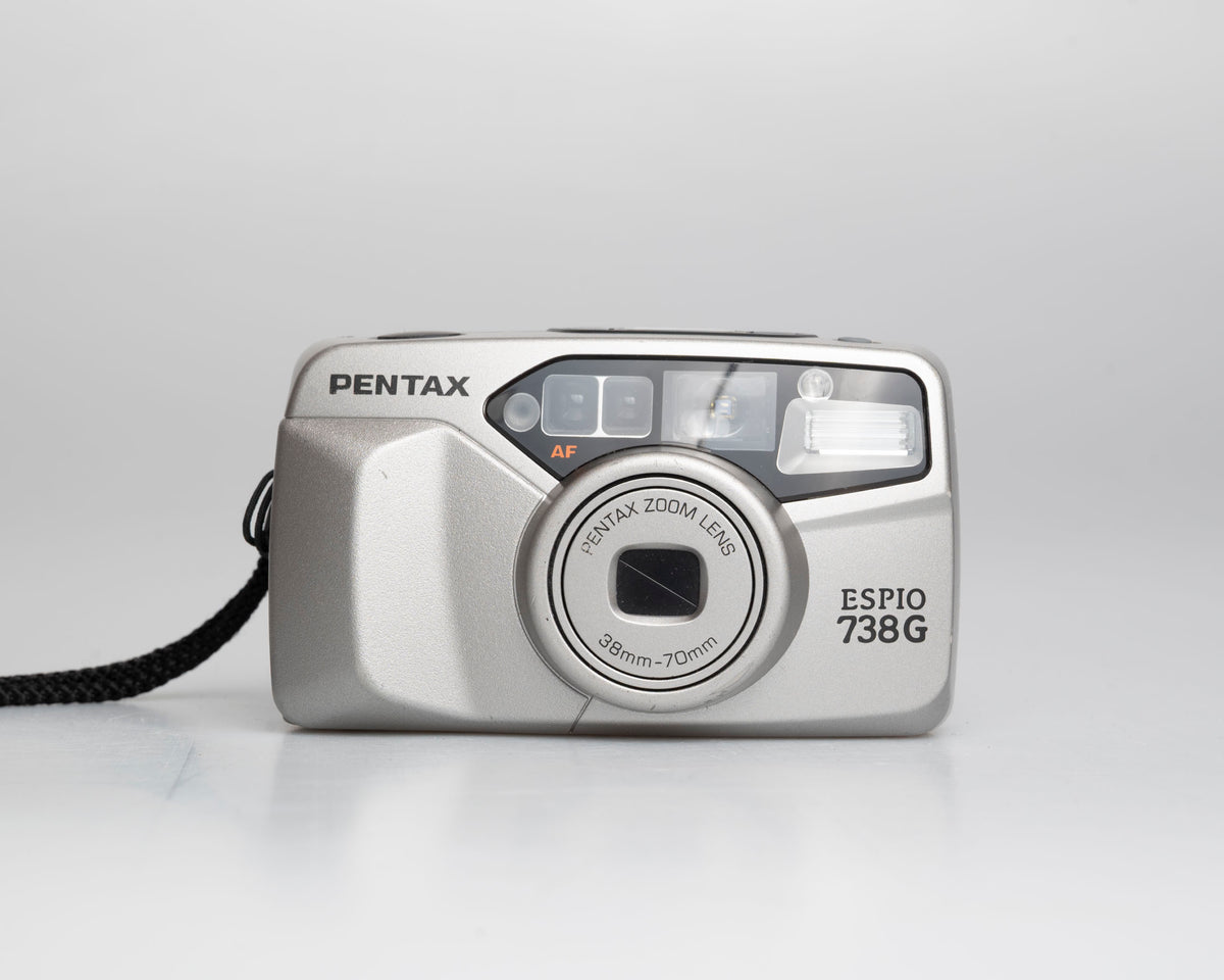 Pentax Espio 738G 35mm camera w/ manual (serial 9132579)