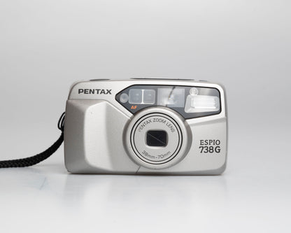 Pentax Espio 738G 35mm camera w/ manual (serial 9132579)