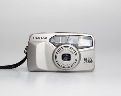 Pentax Espio 738G 35mm camera w/ manual (serial 9132579)