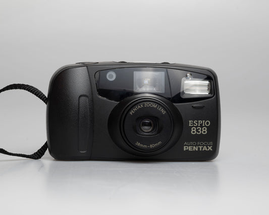 Pentax Espio 838 35mm camera w/ case (serial 4839286)