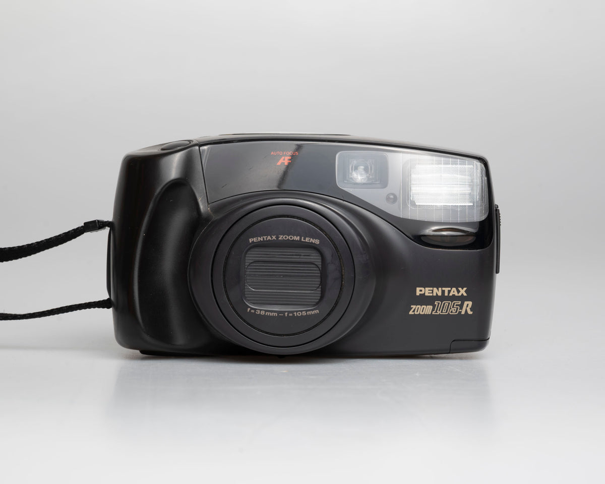 Pentax Zoom 105-R 35mm camera (serial 5002164)
