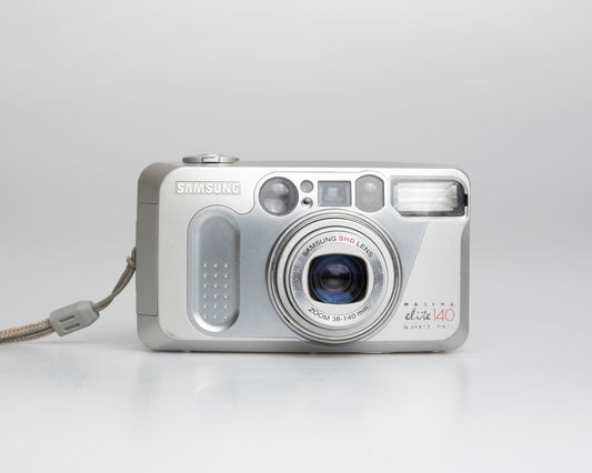 Samsung Maxima Elite 140 QD 35mm camera (serial 92510566)