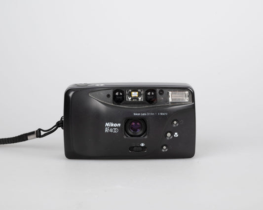 Nikon AF400 35mm film camera w/ case (serial 5011322)