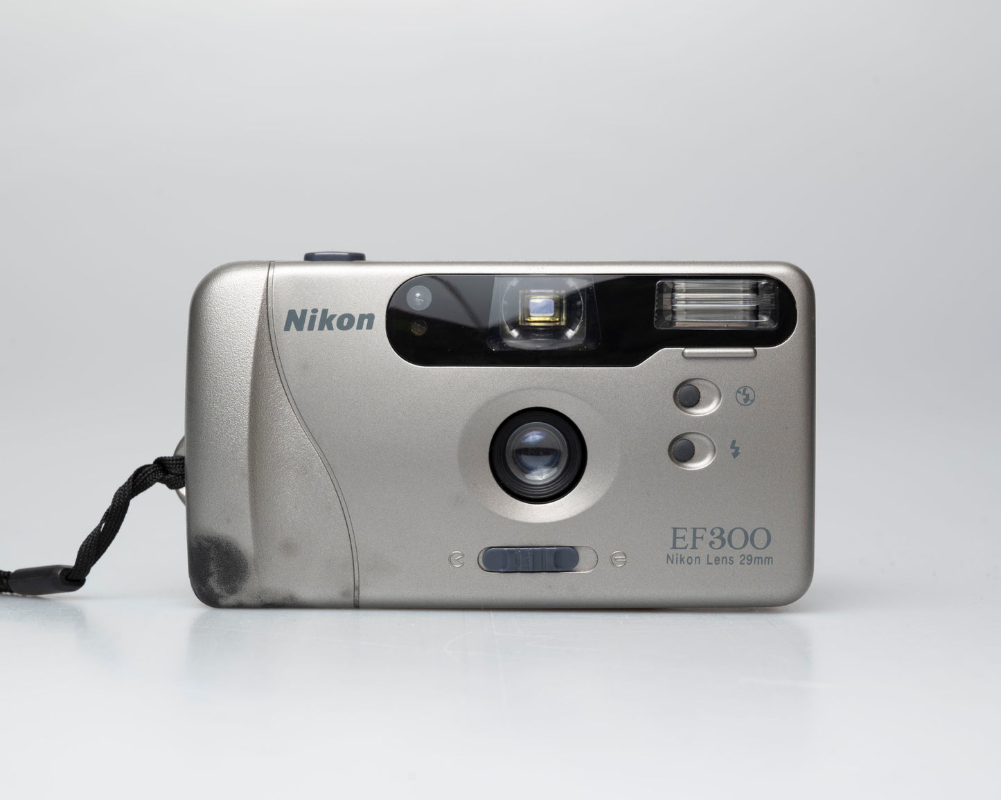 Nikon EF300 35mm camera w/ case (serial 6733294)