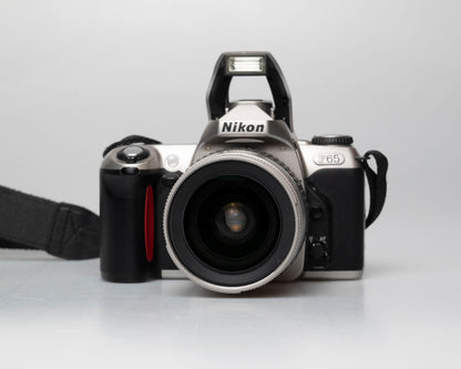 Nikon F65 (aka N65) 35mm film SLR w/ AF Nikkor 28-80mm lens (serial 2880569)