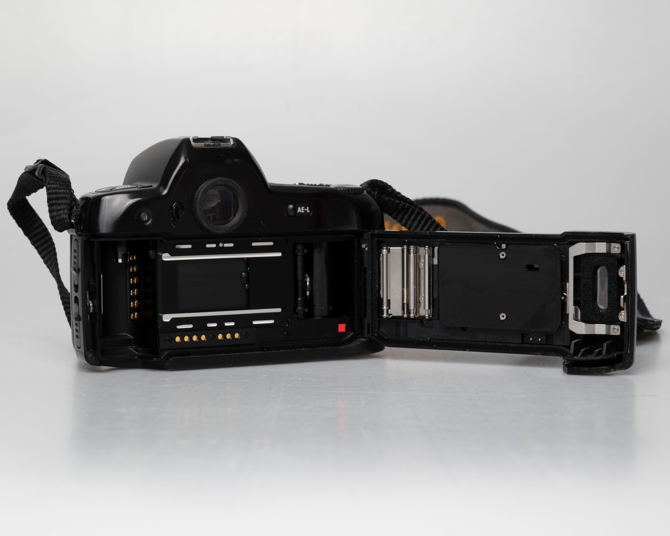 Nikon F90 35mm film SLR w/ AF Nikkor 50mm f1.8 lens (serial