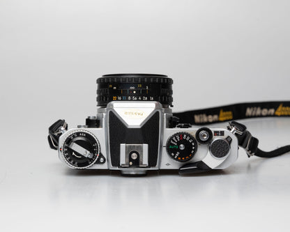 Nikon FE 35mm film SLR camera with 50mm f1.8 lens (serial 3649733) | film🎞tested