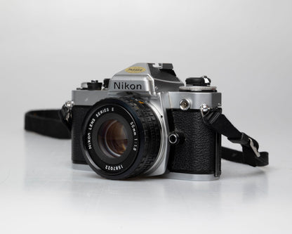 Nikon FE 35mm film SLR camera with 50mm f1.8 lens (serial 3649733) | film🎞tested