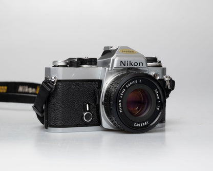 Nikon FE 35mm film SLR camera with 50mm f1.8 lens (serial 3649733) | film🎞tested
