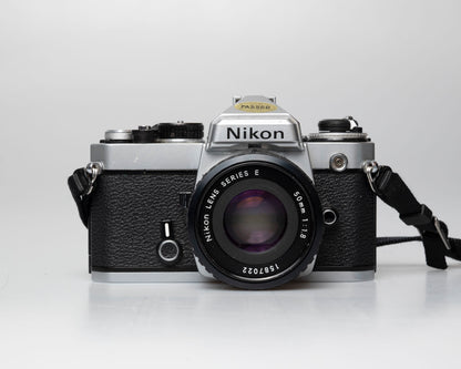 Nikon FE 35mm film SLR camera with 50mm f1.8 lens (serial 3649733) | film🎞tested