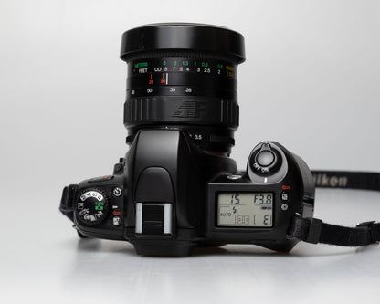 Nikon N65 35mm film SLR w/ AF Vivitar 28-80mm lens (serial 2537429)
