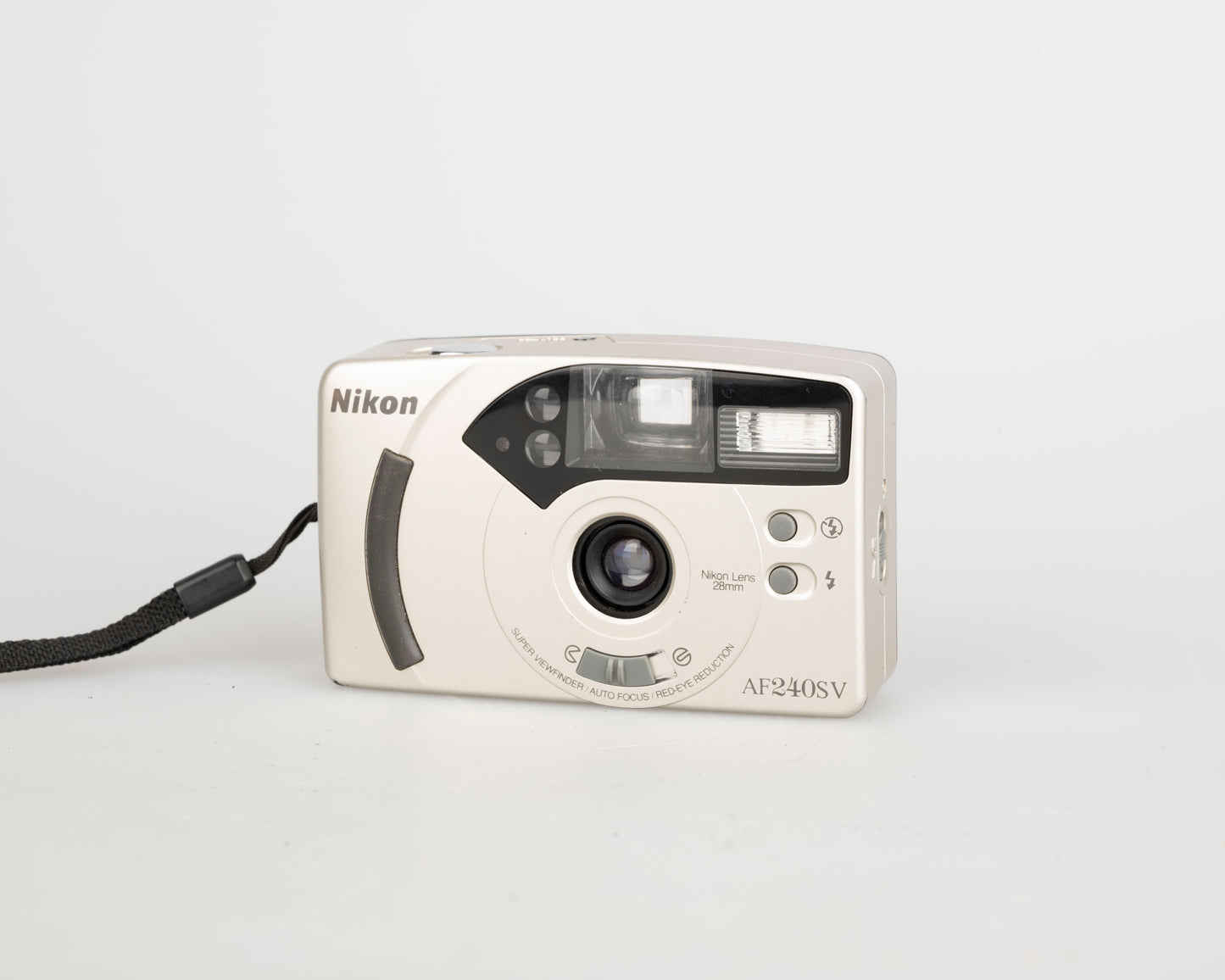 Nikon AF240SV 35mm film camera w/ case (serial 6215352)