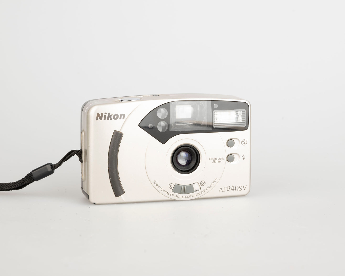 Nikon AF240SV 35mm film camera w/ case (serial 6215352)